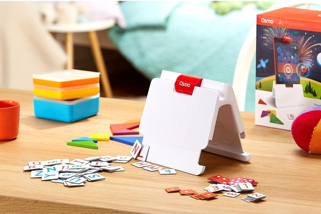 Osmo Little Genius Starter Kit Educational Games Ages 6-10+ Fire Tablet Learning