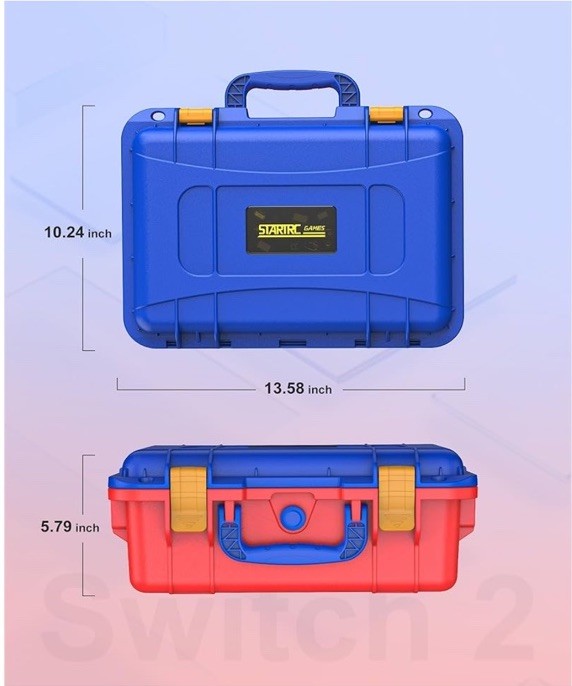 Carrying Case Soft Lining Hard Travel for Nintendo Switch OLED Console Controlle