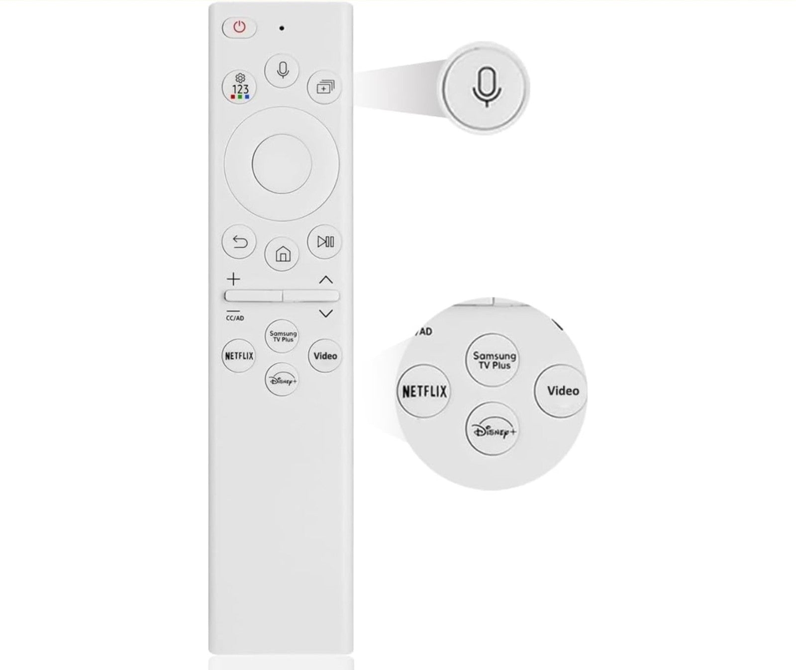 TV Remote for Samsung Frame Replacement 2019-2024 Smart Control with Voice