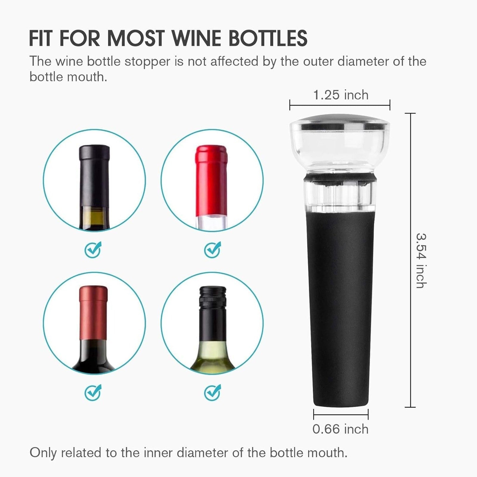 Vatalley Wine Stopper Set of 2