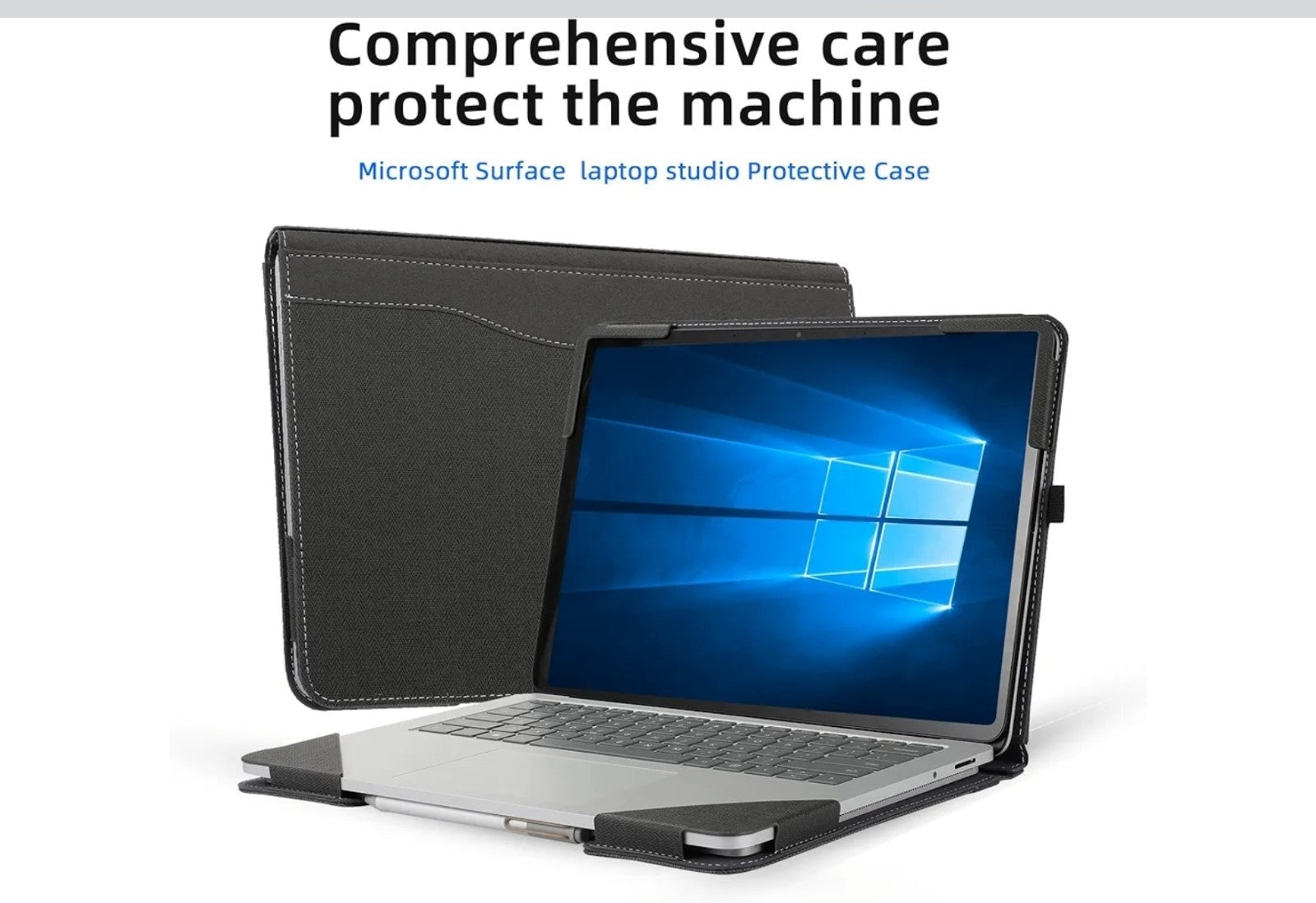 For Microsoft Surface Laptop Studio 2/1 Luxury PU Leather Protective Case Cover