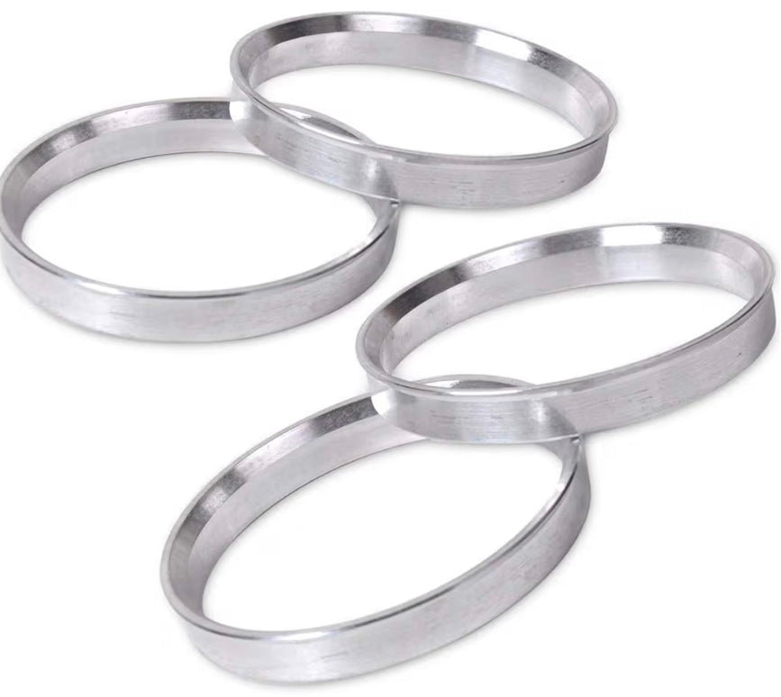 60.1 to 66.1 Wheel Hub Centric Rings OD=66.1mm ID=60.1mm Aluminium Alloy Wheel Hubrings 66.1 to 60.1 4pcs - Horizon Endless