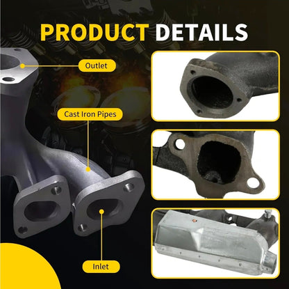 Chevy K2500 Exhaust Manifold V8 7.4L Right Side Replacement for C1500 & C2500 - Horizon Endless