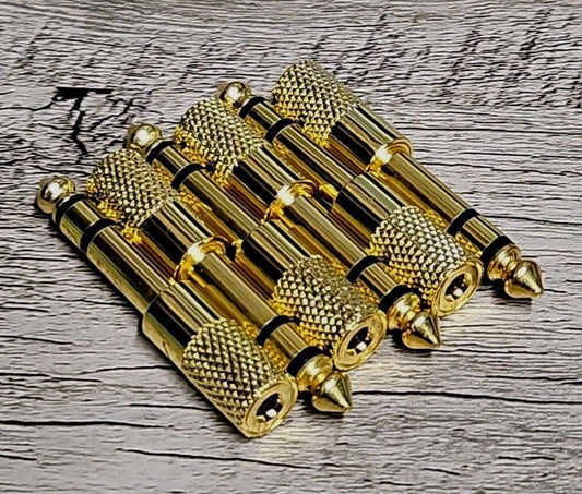 6pcs 6.35mm 1/4" Male to 3.5mm 1/8" Female TRS Stereo Audio Headphone Adapter - Horizon Endless