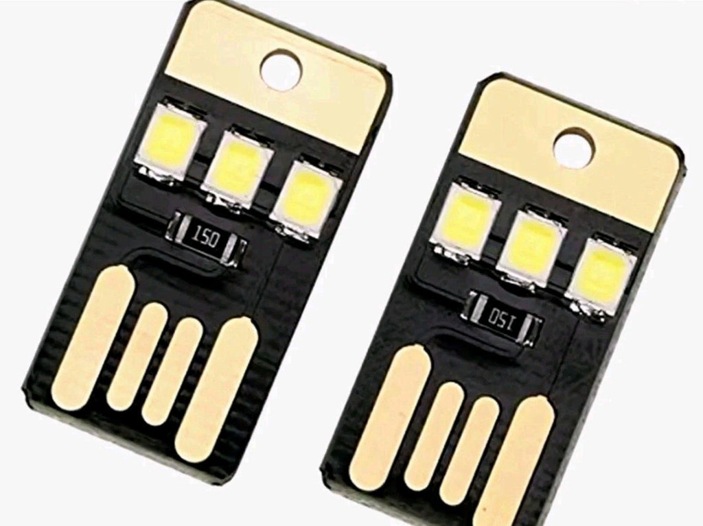 6pk USB LED Portable Keychain Booklight Carlight Camping Light. - Horizon Endless