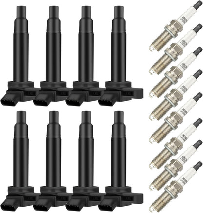 8 Ignition Coil & 8 Iridium Spark Plug For Toyota Tundra Sequoia LX470 4.7L V8 - Horizon Endless