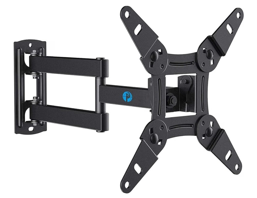 Pipishell Full Motion Wall Mount for Echo Show 21/15 & 13"–43" TVs (Up to 44 lbs)