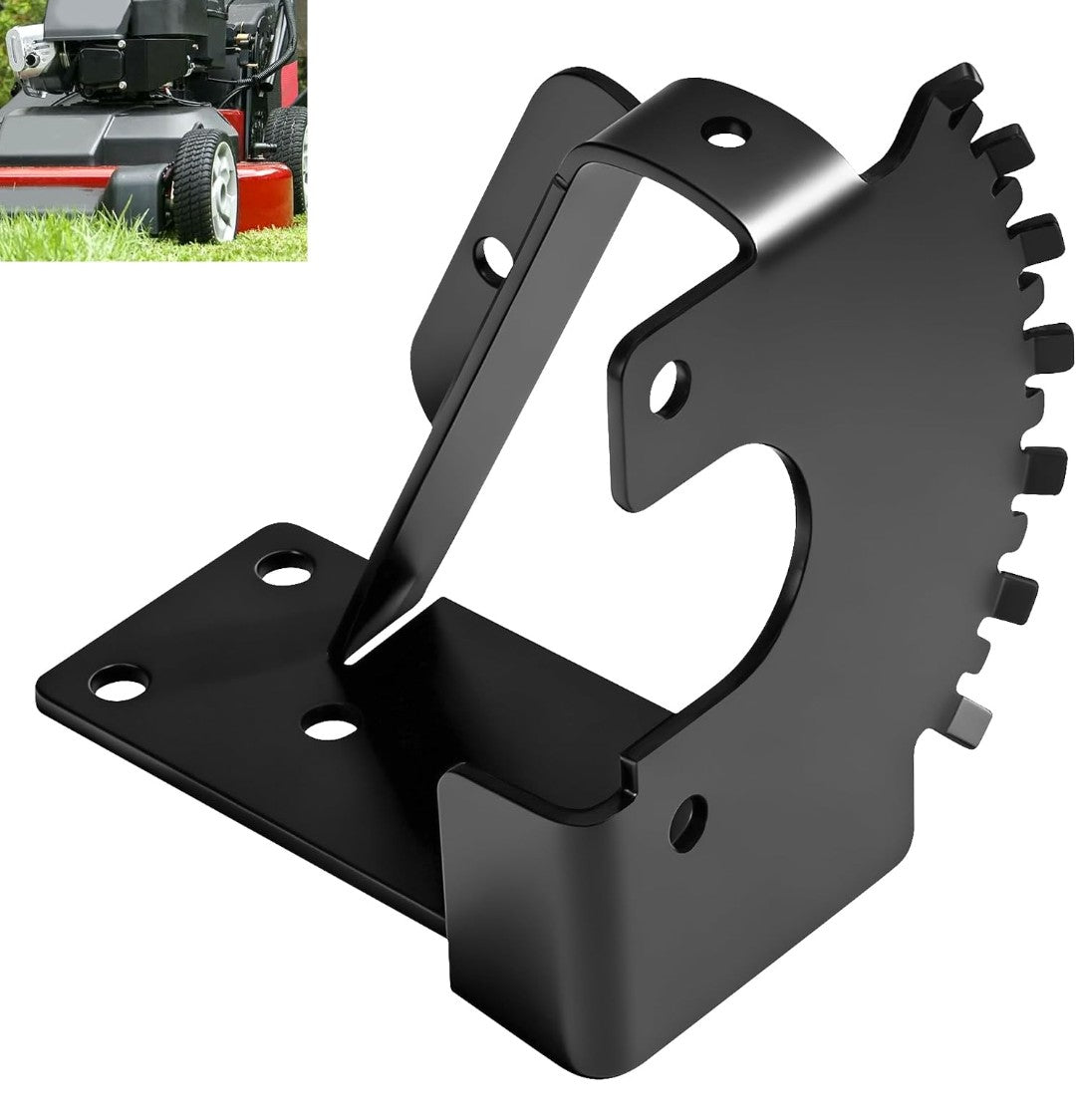 120-7037-03 Left-Hand HOC Plate for Toro TimeMaster 30" Mowers | Reinforced Front Wheel Height Adjustment Bracket