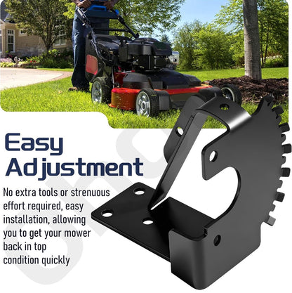 120-7037-03 Left-Hand HOC Plate for Toro TimeMaster 30" Mowers | Reinforced Front Wheel Height Adjustment Bracket