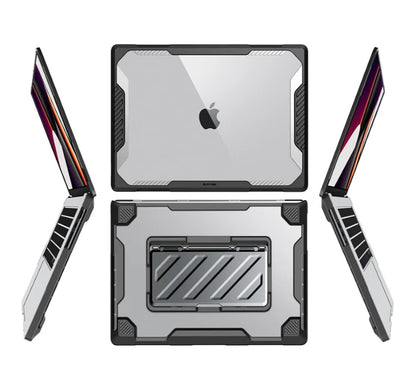 SUPCASE Unicorn Beetle Pro Case for MacBook Pro 16" (2021-2026) M5/M4/M3/M2/M1 Pro & Max | Rugged Protective Cover with Adjustable Stand, Black