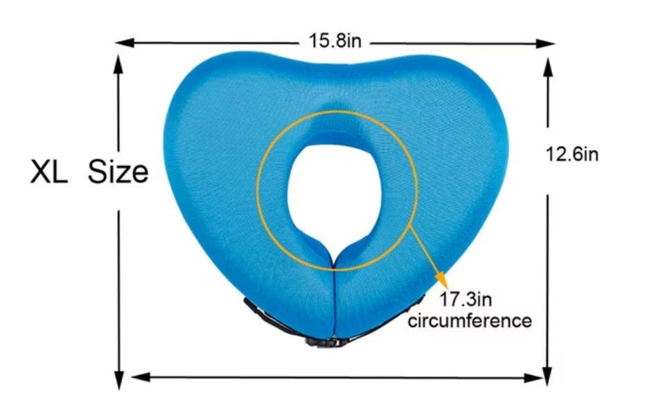 Adult Swim Float Collar for Head & Neck Support – Foam-Filled Flotation Aid for Swimming & Therapy - Horizon Endless