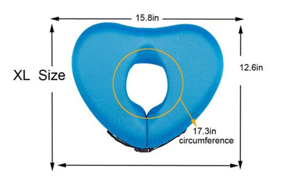 Adult Swim Float Collar for Head & Neck Support – Foam-Filled Flotation Aid for Swimming & Therapy - Horizon Endless