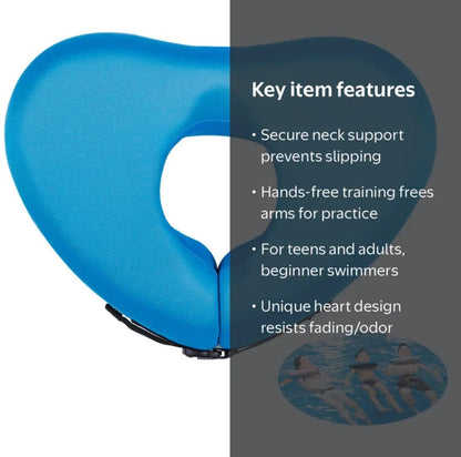 Adult Swim Float Collar for Head & Neck Support – Foam-Filled Flotation Aid for Swimming & Therapy - Horizon Endless