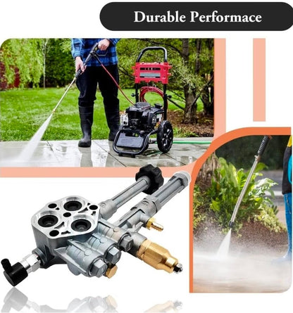 AR42518 Pressure Washer Pump Head Assy Compatible with B&S Honda Craftsman Generac 2300 2500 2800 PSI 2.2 2.3 GPM Pump Head AR43061 AR42940 704667 AR P/W Kits - Horizon Endless
