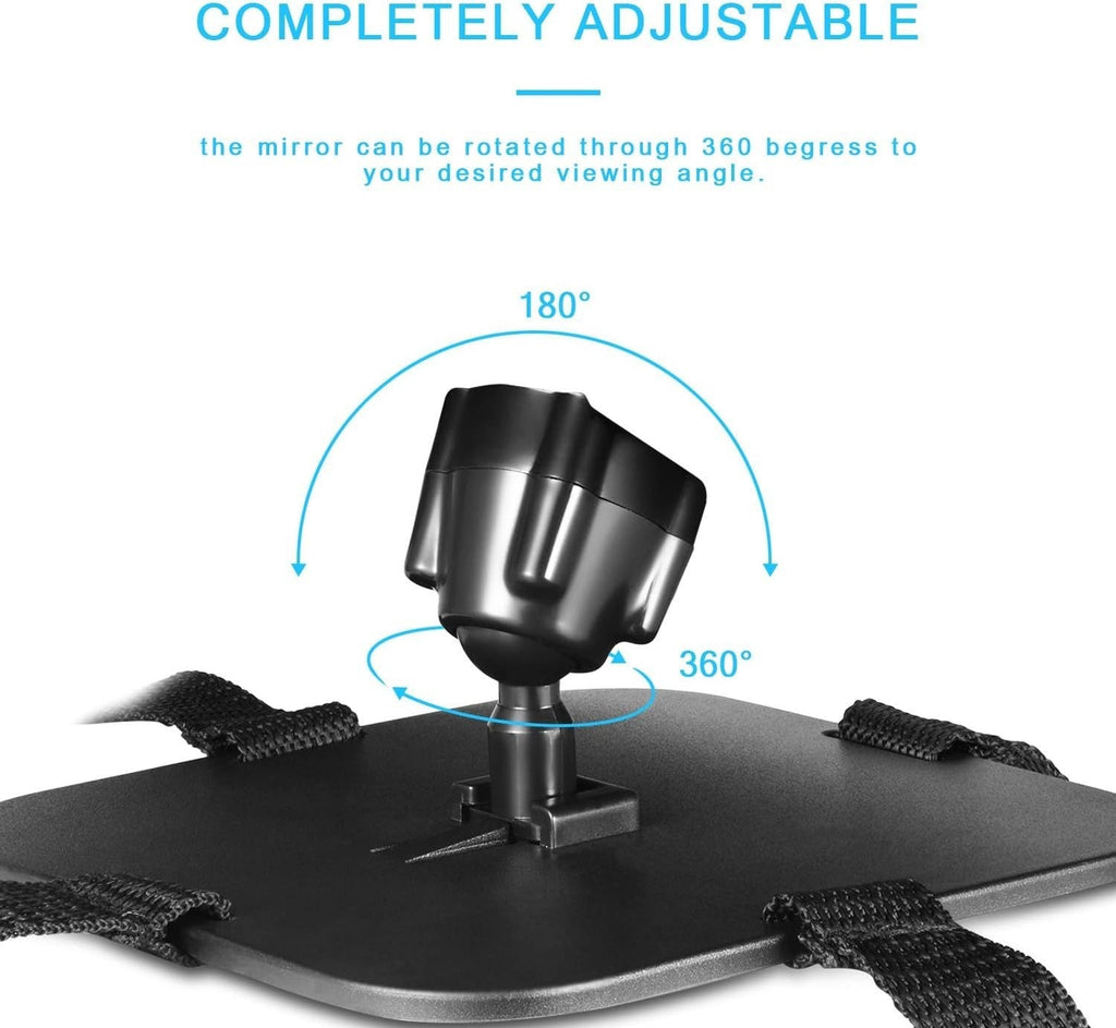 Baby Car Mirror, Car Seat Mirror, Safely Monitor Infant Child in Rear Facing - Horizon Endless