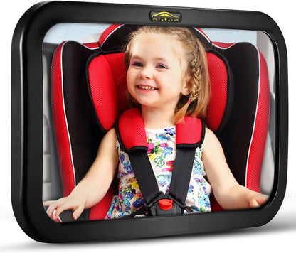 Baby Car Mirror, Car Seat Mirror, Safely Monitor Infant Child in Rear Facing - Horizon Endless