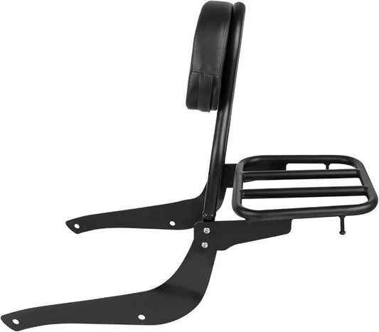 Backrest Luggage Rack Sissy Bar for Suzuki Boulevard M50 C50 Volusia VL400 VL800 - Horizon Endless