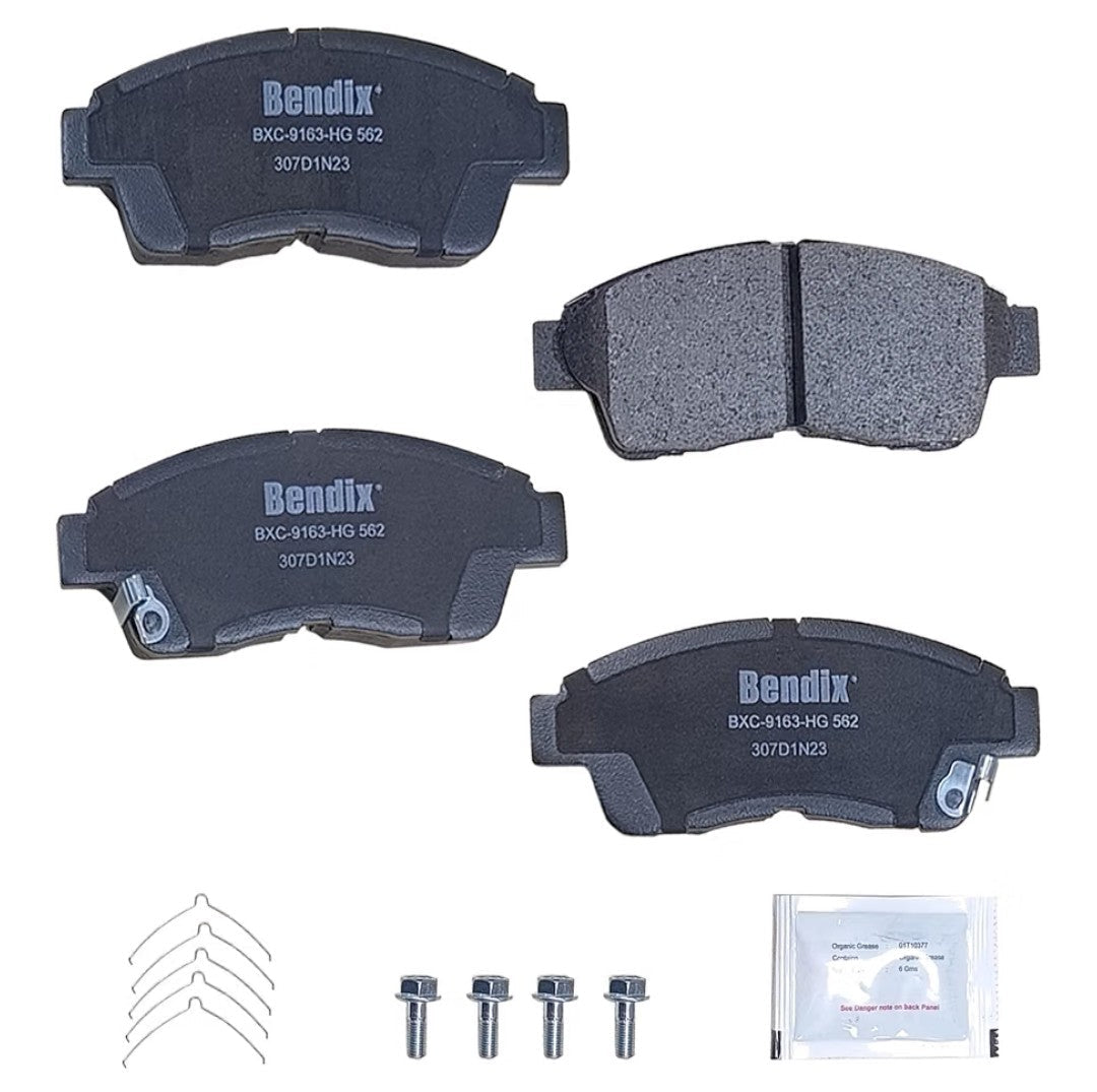 Bendix Priority1 CFC562 Ceramic Front Brake Pads for Select Toyota, Lexus & Geo - Horizon Endless