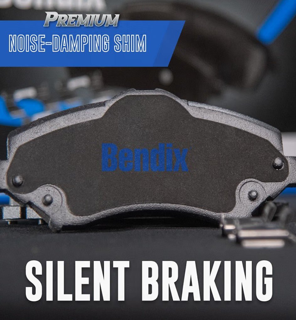 Bendix SBC1596 Ceramic Rear Brake Pads | Chrysler, Dodge, Ram, VW (328mm Rear Rotors) - Horizon Endless