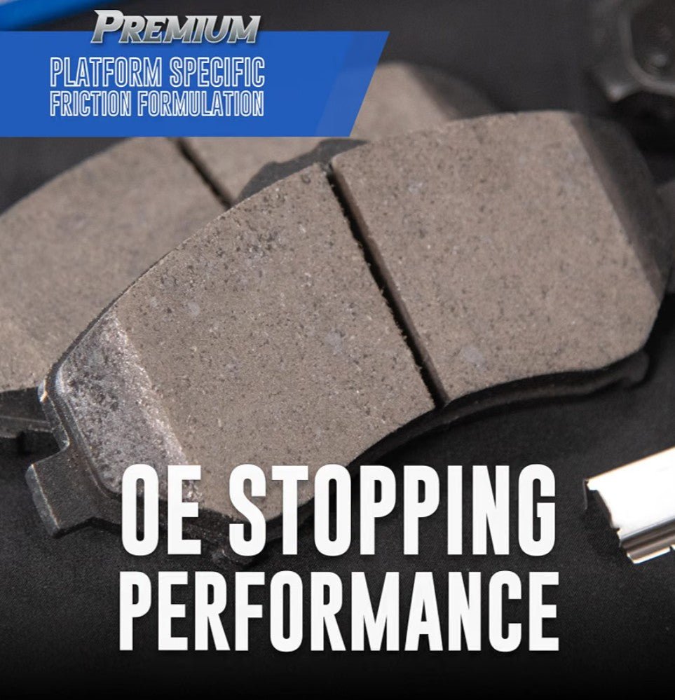 Bendix SBC1596 Ceramic Rear Brake Pads | Chrysler, Dodge, Ram, VW (328mm Rear Rotors) - Horizon Endless