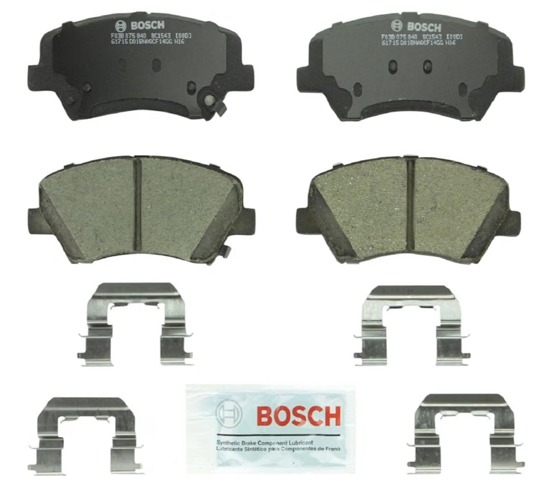 Bosch BC1543 QuietCast Front Ceramic Brake Pads | Hyundai Elantra & Kia Forte - Horizon Endless