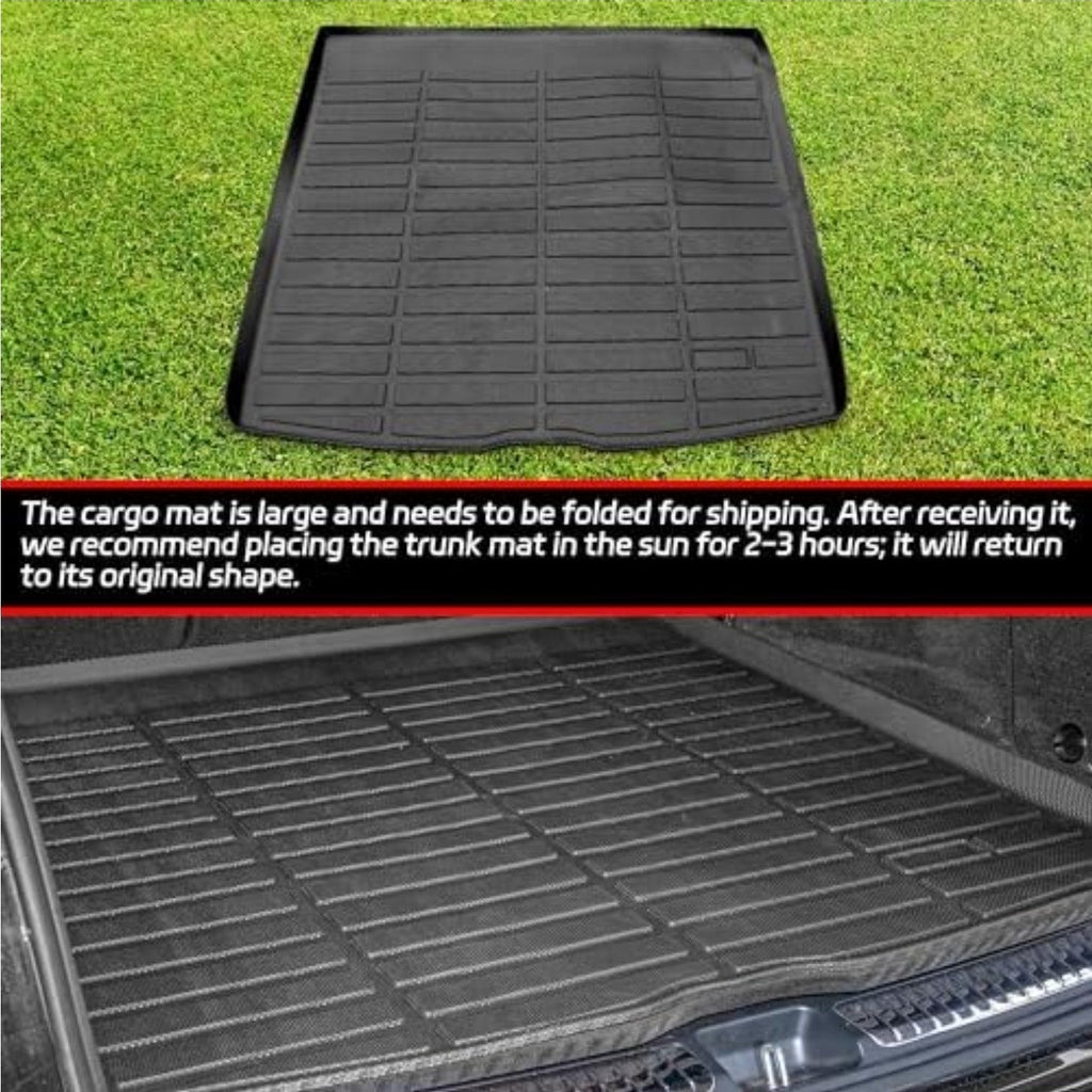 Cargo Liner Compatible with Volkswagen VW Tiguan 5 Passenger 2018-2024 Cargo Mat - Horizon Endless