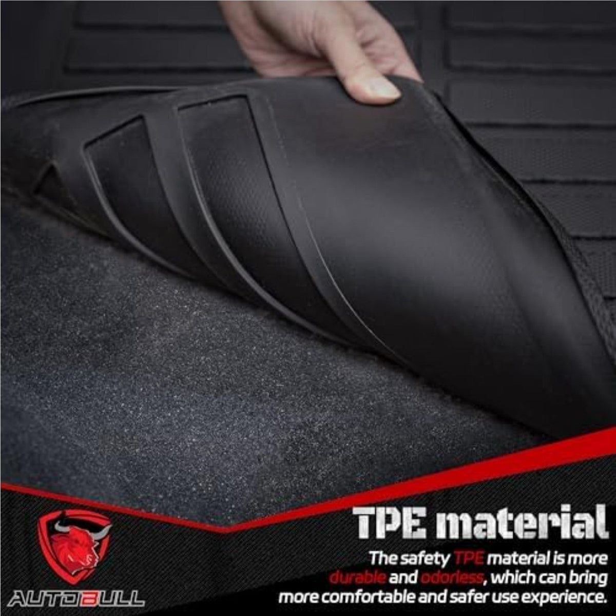 Cargo Liner Compatible with Volkswagen VW Tiguan 5 Passenger 2018-2024 Cargo Mat - Horizon Endless