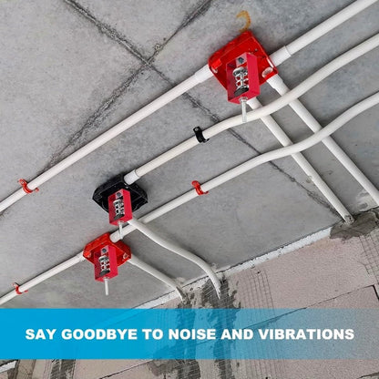Ceiling Spring Vibration Isolator Hangers, 4 Pack 176lbs Mechanical Vibration Damping Mounts Anti Vibration for A/C Air Processor Bedroom Theater Studio,(XHS) Red - Horizon Endless