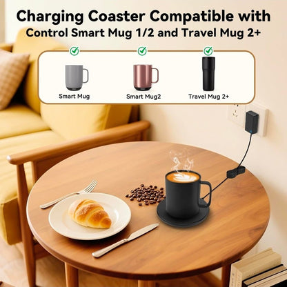Charging Coaster 2 Compatible with Temperature Control Smart Mug 2,Mug1,Cisain Mug Power Cord for Em/BER Smart Temperature Control Mugs - Horizon Endless
