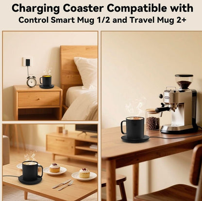 Charging Coaster 2 Compatible with Temperature Control Smart Mug 2,Mug1,Cisain Mug Power Cord for Em/BER Smart Temperature Control Mugs - Horizon Endless