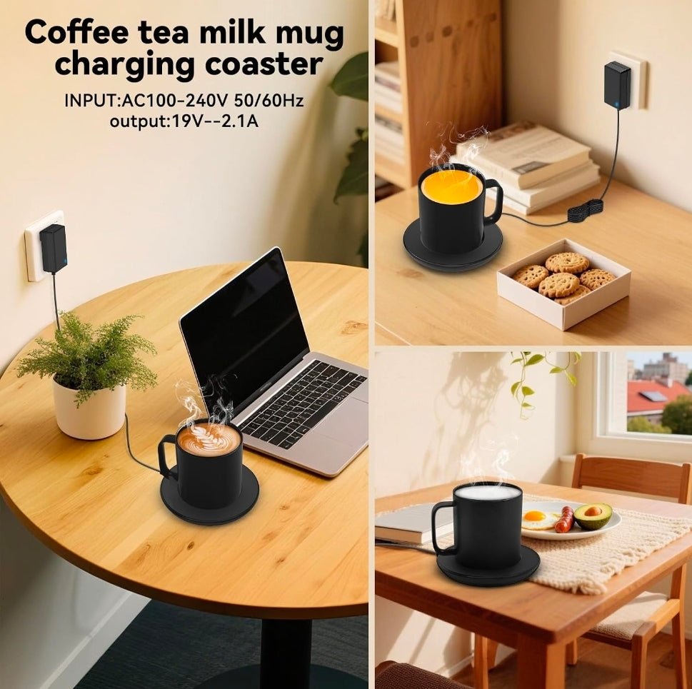 Charging Coaster 2 Compatible with Temperature Control Smart Mug 2,Mug1,Cisain Mug Power Cord for Em/BER Smart Temperature Control Mugs - Horizon Endless