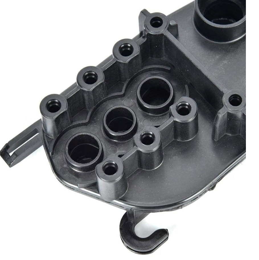Coolant Mount, ABS Radiator Mounting Plate Coolant Expansion Holder 17117507973 Fits for E60 E61 E63, Black - Horizon Endless