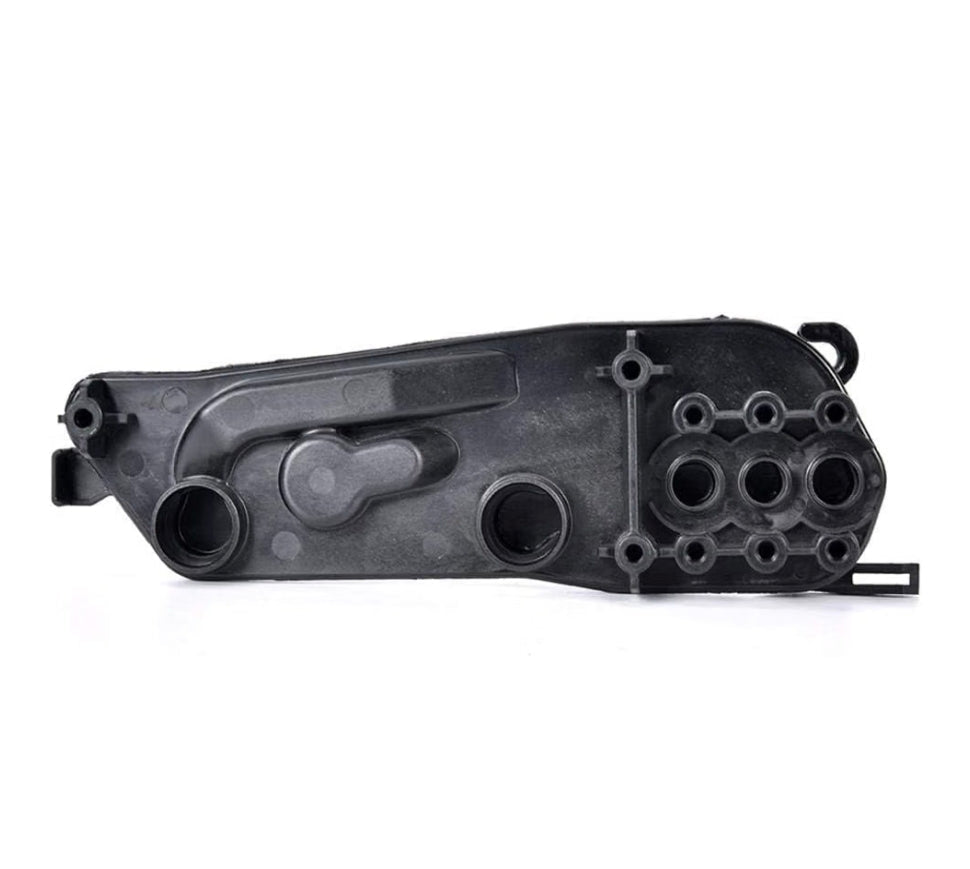 Coolant Mount, ABS Radiator Mounting Plate Coolant Expansion Holder 17117507973 Fits for E60 E61 E63, Black - Horizon Endless