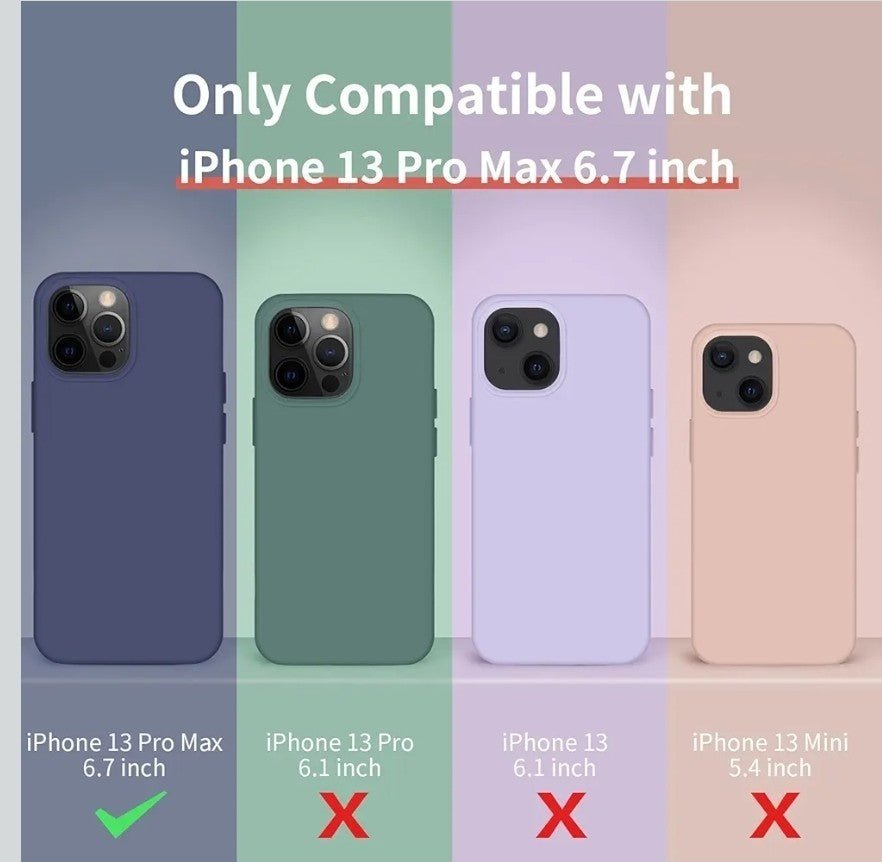 Cordking Designed for iPhone 13 Pro Max Case, Silicone Ultra Slim Shockproof - Horizon Endless