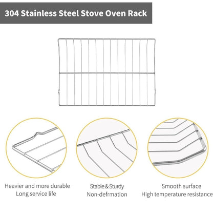 DG75-01001C DG75-01001D Oven Rack Replacement Parts for Samsung Stove Oven 304 Stainless Steel Rack Flat NX58H9500WS NX60A6511SS - Horizon Endless