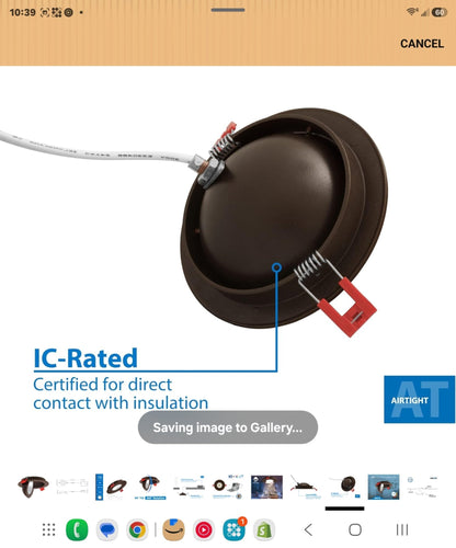 DGF43120SRDOB DGF4(v3) Canless Downlight, 4 Inches, Oil-Rubbed Bronze - Horizon Endless