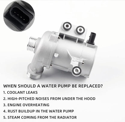 Electric Engine Water Pump 11517521584 Compatible with BMW X3 Z4 X5 328i 323i... - Horizon Endless