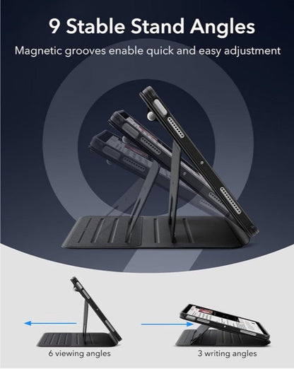 ESR Shift Series Case for iPad Air 11-Inch & iPad Air 10.9-Inch (5th/4th Gen) | Magnetic Detachable Cover with Pencil Holder & Multi-Angle Stand - Horizon Endless