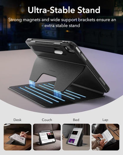 ESR Shift Series Case for iPad Air 11-Inch & iPad Air 10.9-Inch (5th/4th Gen) | Magnetic Detachable Cover with Pencil Holder & Multi-Angle Stand - Horizon Endless