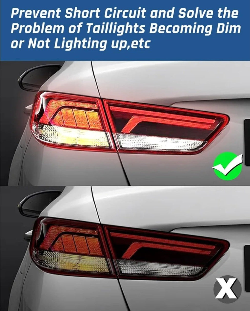 Fits 2014 2015 Kia Optima Sedan Rear Tail Light Bulb Socket and Wire Harness - Horizon Endless