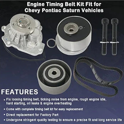 For 08-18 Chevy Aveo5 Cruze Sonic Pontiac G3 1.6 1.8L Timing Belt Kit Water Pump - Horizon Endless
