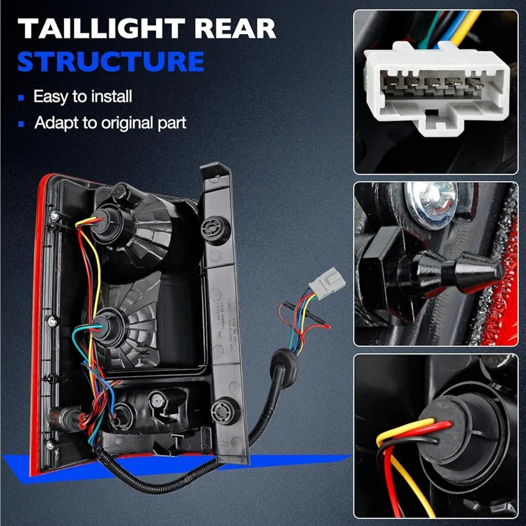 For 2009-2015 Honda Pilot Right Rear Tail Light Assembly Passenger Side W/bulbs - Horizon Endless