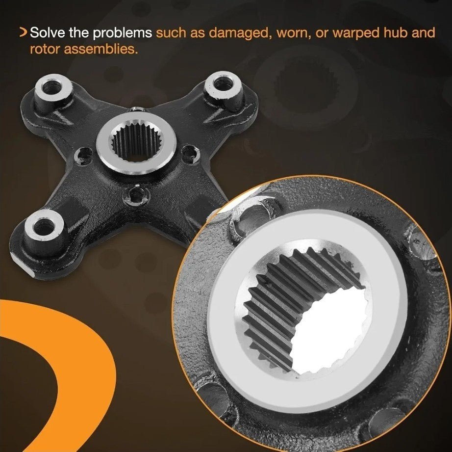 For Can-Am Outlander 450 500 570 650 800 850 1000 Wheel Hub & Brake Rotor w/Stud - Horizon Endless