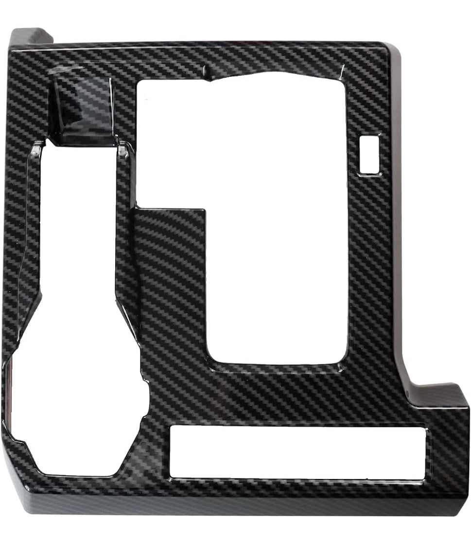 for Toyota Tacoma 2024 2025 2026 4Runner 2025 2026 Accessories Interior Center Console Gear Shift Panel Cover Trim - Carbon Fiber - Horizon Endless