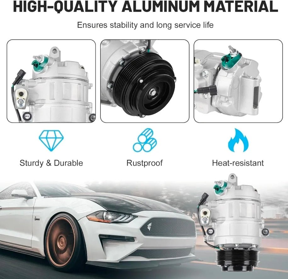 Ford Explorer AC Compressor with Clutch (2011-2015) - Perfect for Smooth Air Conditioning! - Horizon Endless
