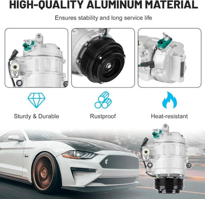 Ford Explorer AC Compressor with Clutch (2011-2015) - Perfect for Smooth Air Conditioning! - Horizon Endless