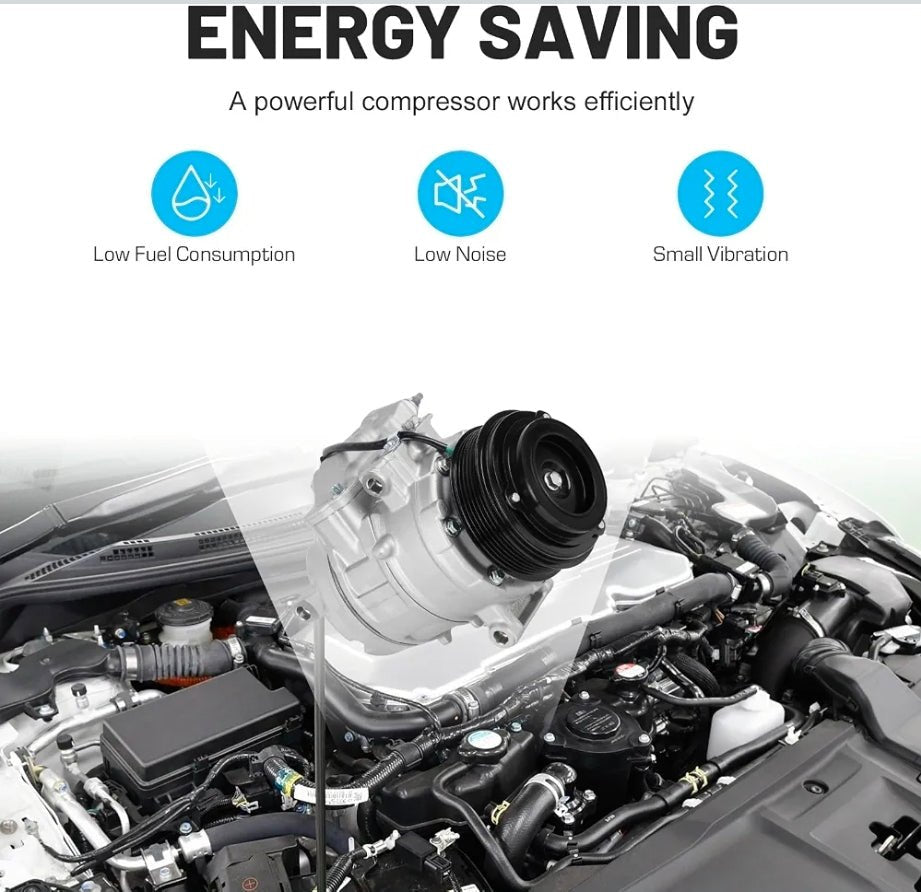 Ford Explorer AC Compressor with Clutch (2011-2015) - Perfect for Smooth Air Conditioning! - Horizon Endless