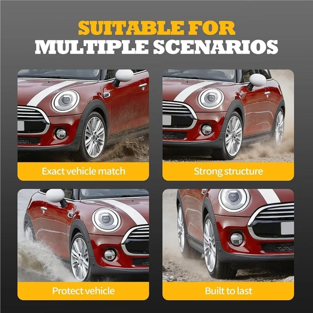 Front Engine Splash Shield Compatible with 2014-2020 Cooper F55 F56 Black... - Horizon Endless
