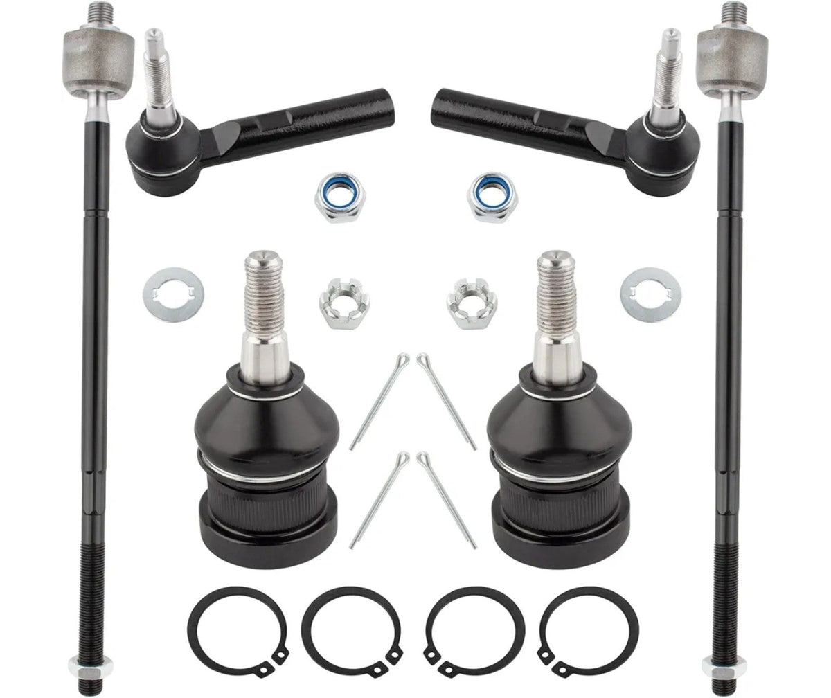 Front Inner Outer Tie Rods Lower Ball Joints Kit for 2004-2008 Chrysler Pacifica - Horizon Endless