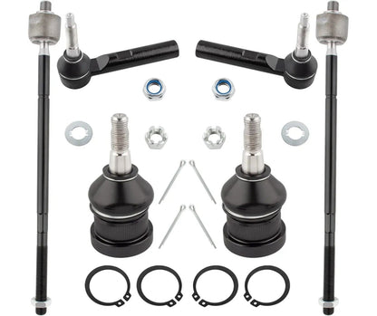 Front Inner Outer Tie Rods Lower Ball Joints Kit for 2004-2008 Chrysler Pacifica - Horizon Endless